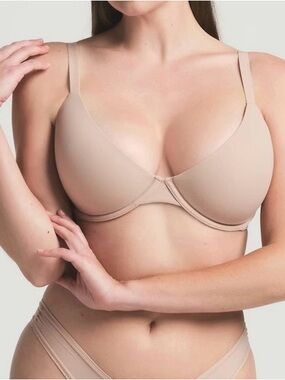 SKIMS Fits Everybody Scoop Plunge | Size 32B | Mica (limited edition) | NWT